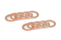Replacement Copper Washer for HPS Stainless Steel Magnetic Oil Drain Plug Bolt M20 x 1.5