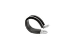 HPS Stainless Steel Adel Cushion Clamp for Tube, Wire and Hose, Black Rubber EPDM