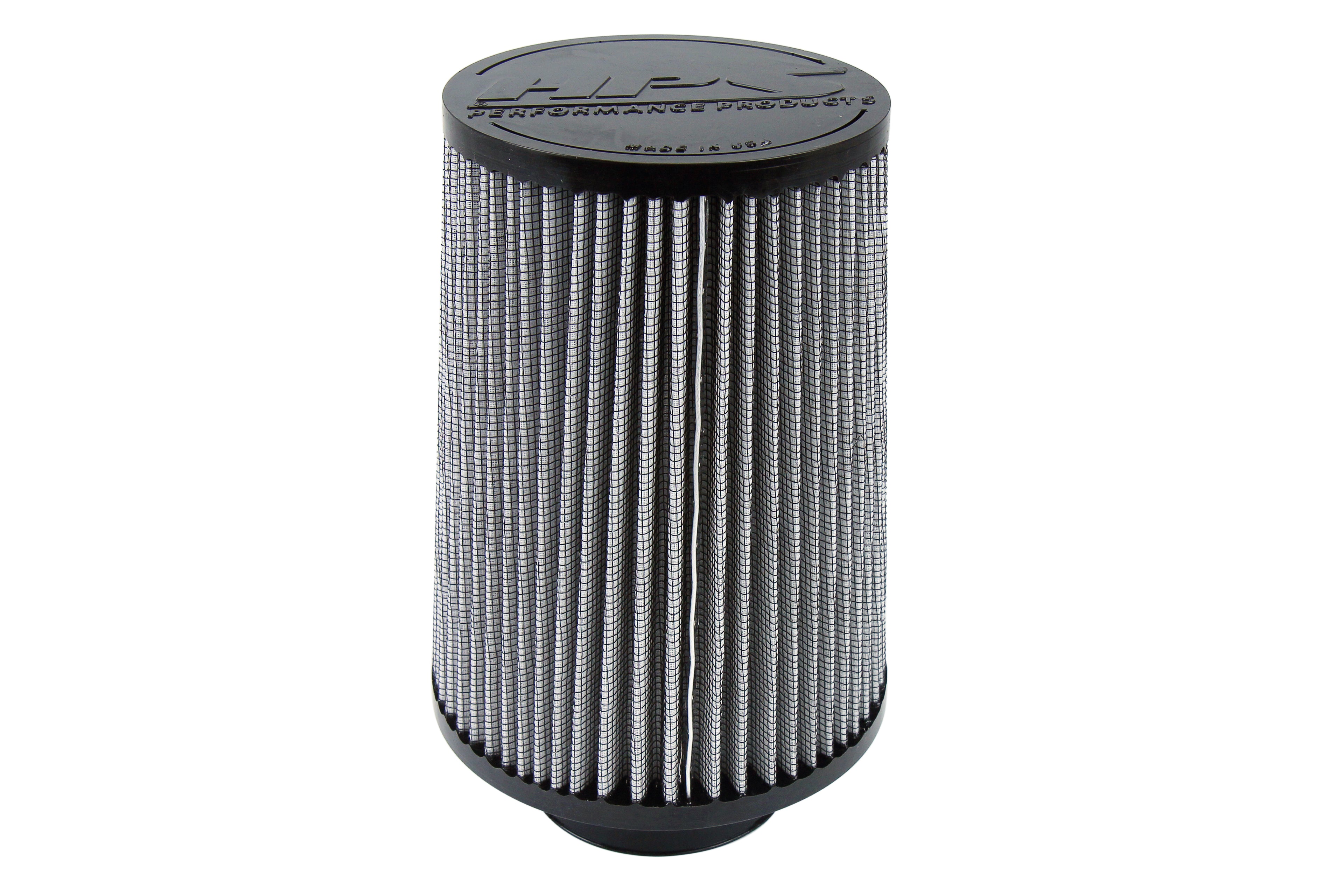 HPS Performance Air Filter 3 inch ID, 9.75 inch Length universal replacement intake kit shortram cold ram HPS-4297