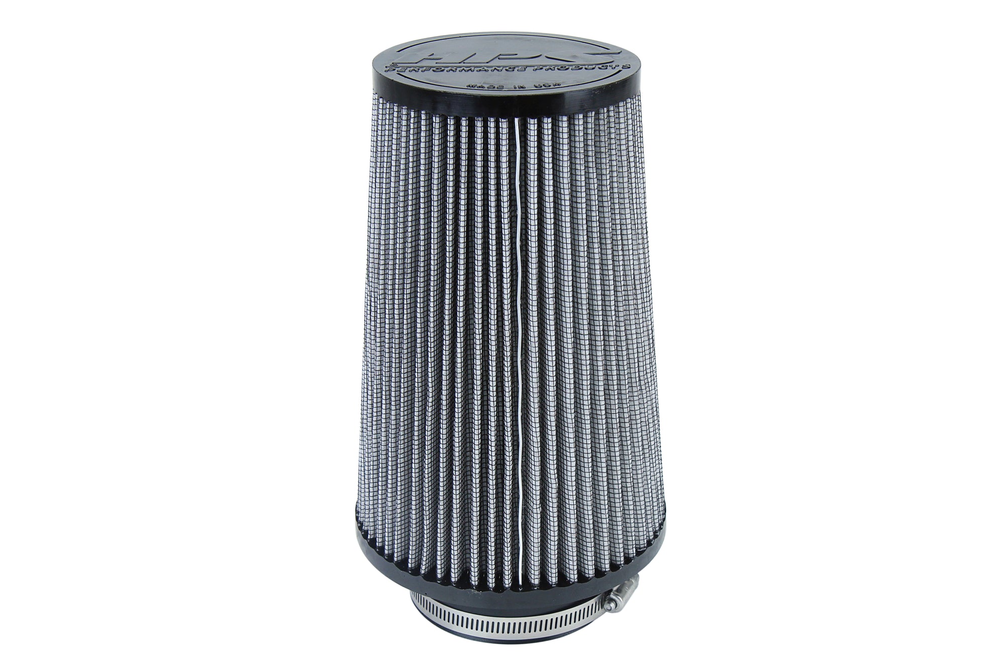 HPS Performance Air Filter 3.5 inch ID, 9 inch Length universal replacement intake kit shortram cold ram HPS-4299