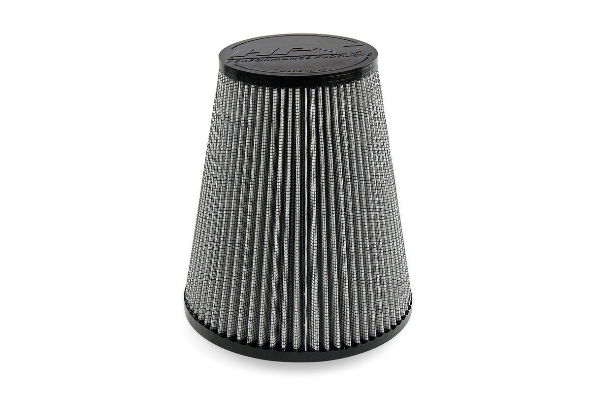 HPS Performance Air Filter 4.5 inch ID shortram cold air intake kit 9.5 ...