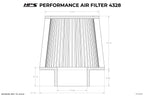 HPS Performance 4.5" Air Filter, 9.5" Length, 7.75" Base, 5" Top, HPS-4328