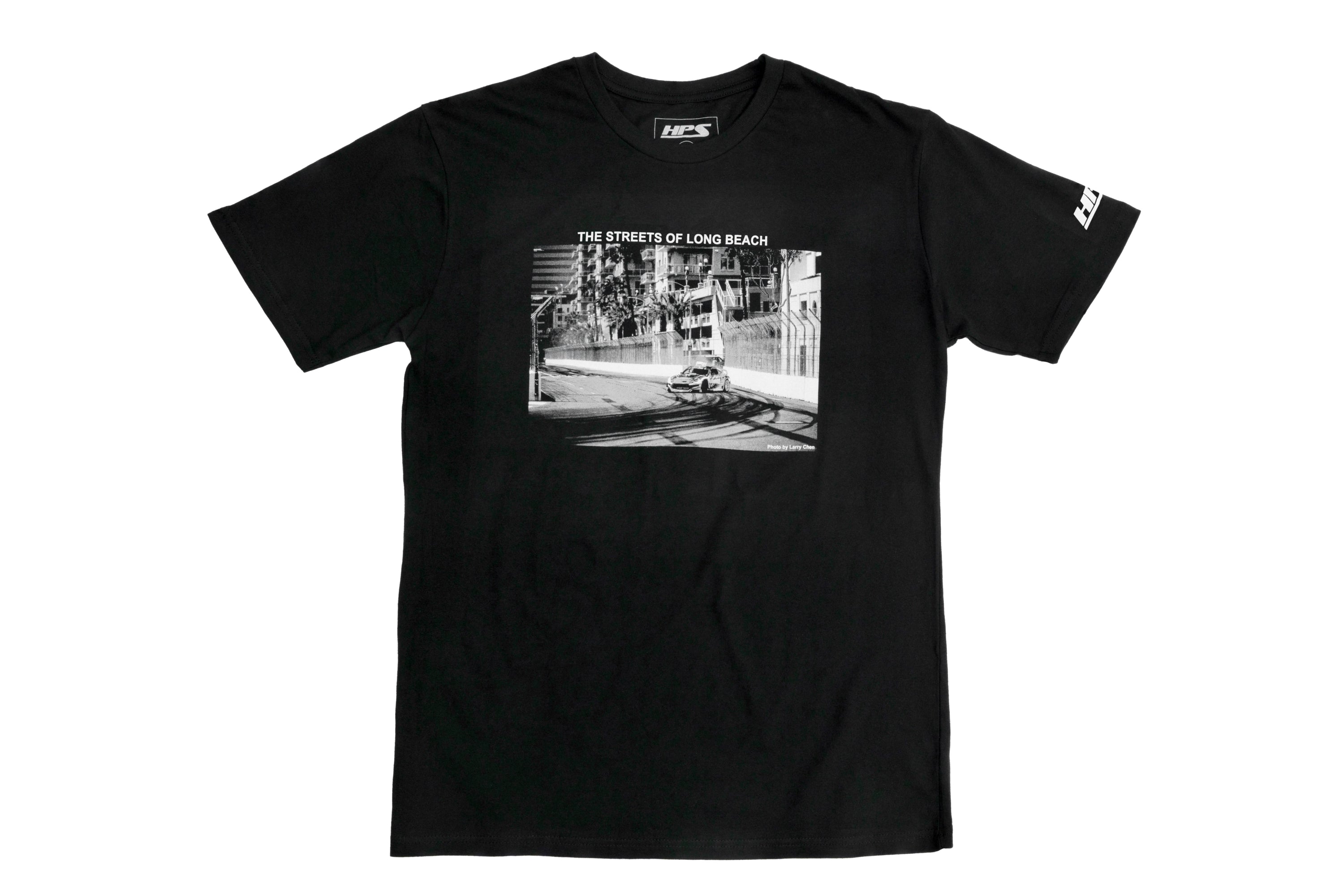 HPS Performance FDLB The Streets of Long Beach Turn 9 T-Shirt Black Premium Tee