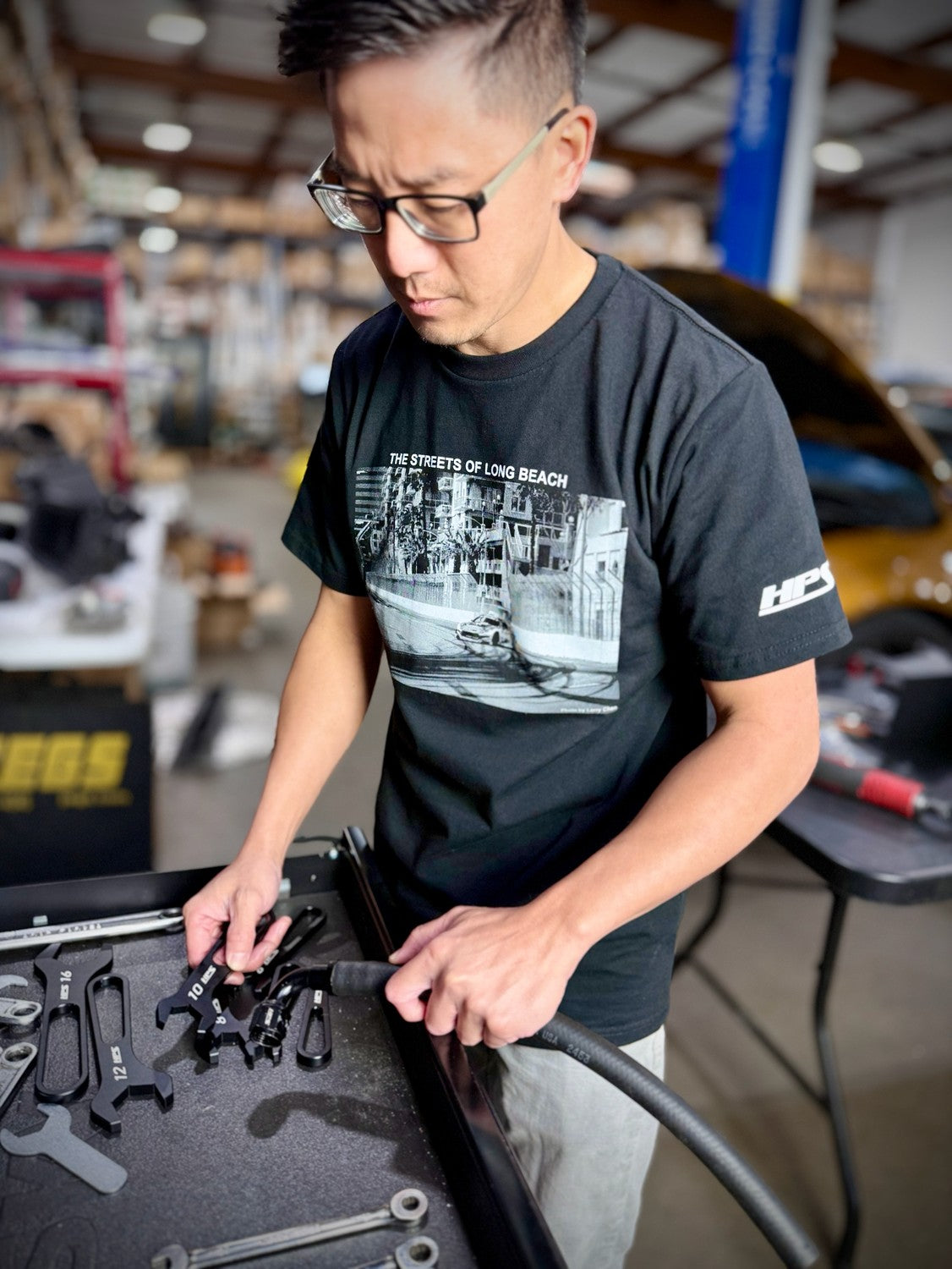 HPS Performance The Streets of Long Beach Turn 9 T-Shirt, Black