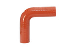HPS 2 inch Silicone 90 Degree Elbow Coupler Hose hot side Ultra High Temp Aramid 4-ply Reinforced 51mm HTSEC90-200-HOT