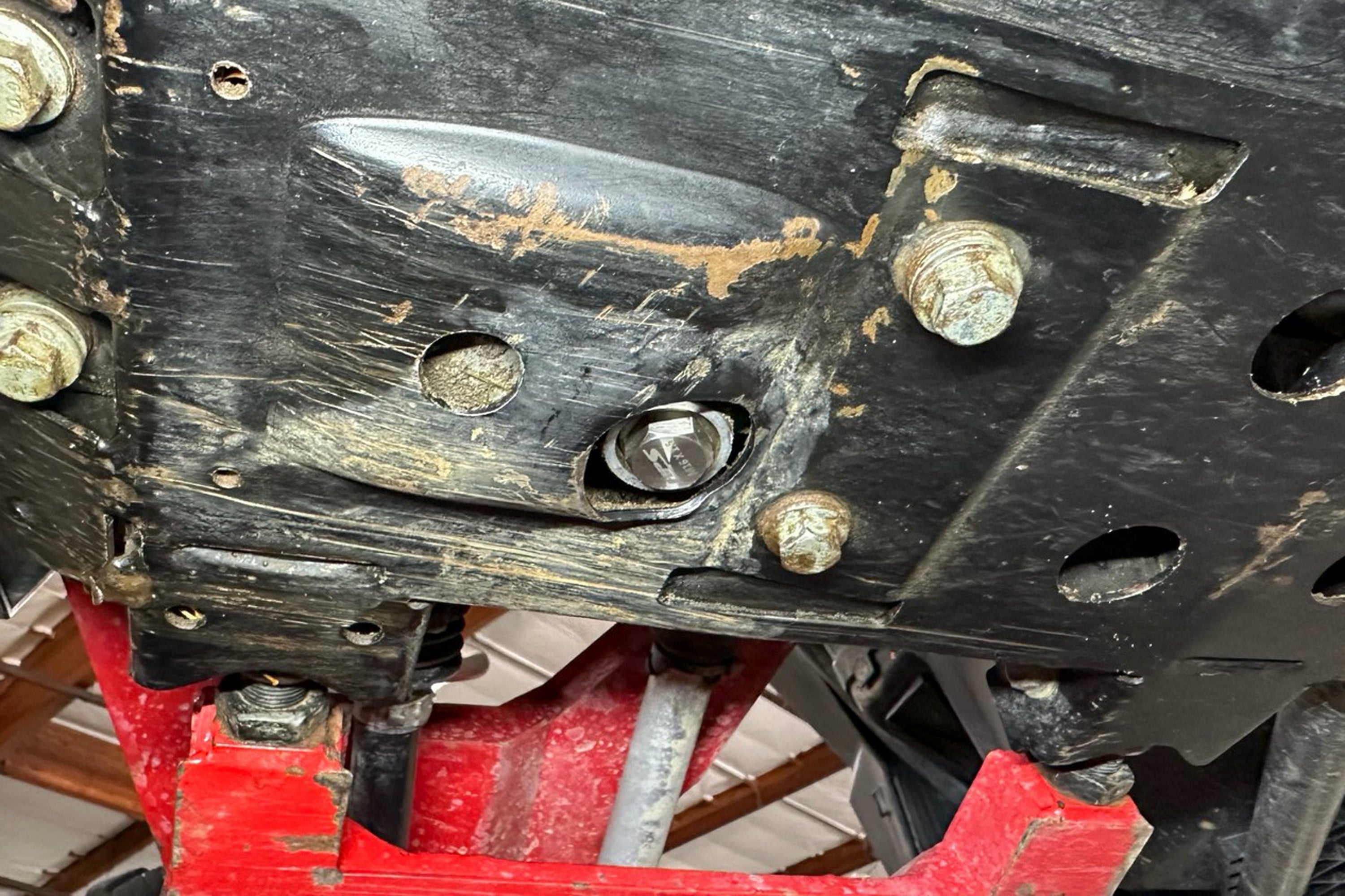 HPS Stainless Steel Magnetic Oil Drain Plug Bolt for Polaris Front Differential