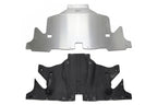HPS Aluminum REAR Skid Plate Undertray Protection Shield vs OEM plastic 2020-2023 Tesla Model 3 Y SP-102