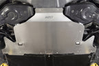 HPS Aluminum REAR Skid Plate Undertray Protection Shield installed protects battery 2020-2023 Tesla Model 3 Y SP-102