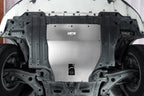 HPS Performance Aluminum Front Under Tray Skid Plate Installed 2nd Gen Honda Fit 1.5L SP-105