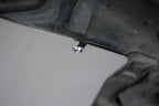 HPS Performance Aluminum Front Under Tray Skid Plate 2009-2013 Honda Fit 1.5L, SP-105