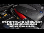 HPS Performance Air Intake Post MAF Tube Lexus 2006-2013 IS250 2.5L V6, 27-710