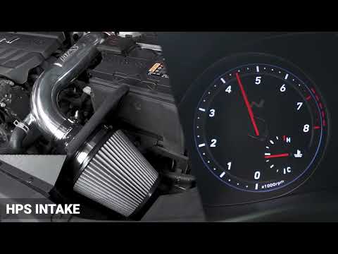 HPS Performance Air Intake Kit Hyundai 2022-2023 Kona N 2.0L Turbo, Includes Heat Shield, 827-721