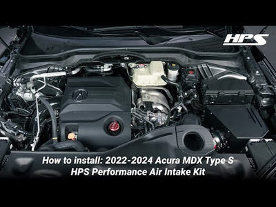 HPS Performance Air Intake with Heat Shield 2022-2026 Acura MDX Type-S 3.0L Turbo