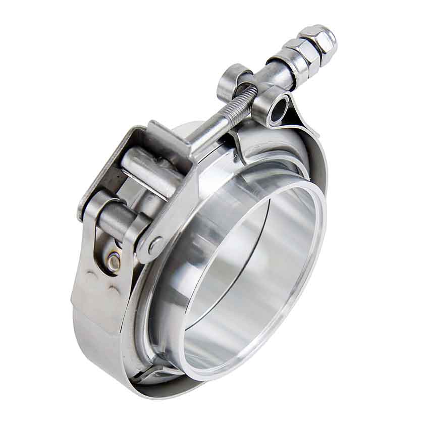 HPS Stainless Steel V Band Clamp with Aluminum or Stainless Steel Flanges
