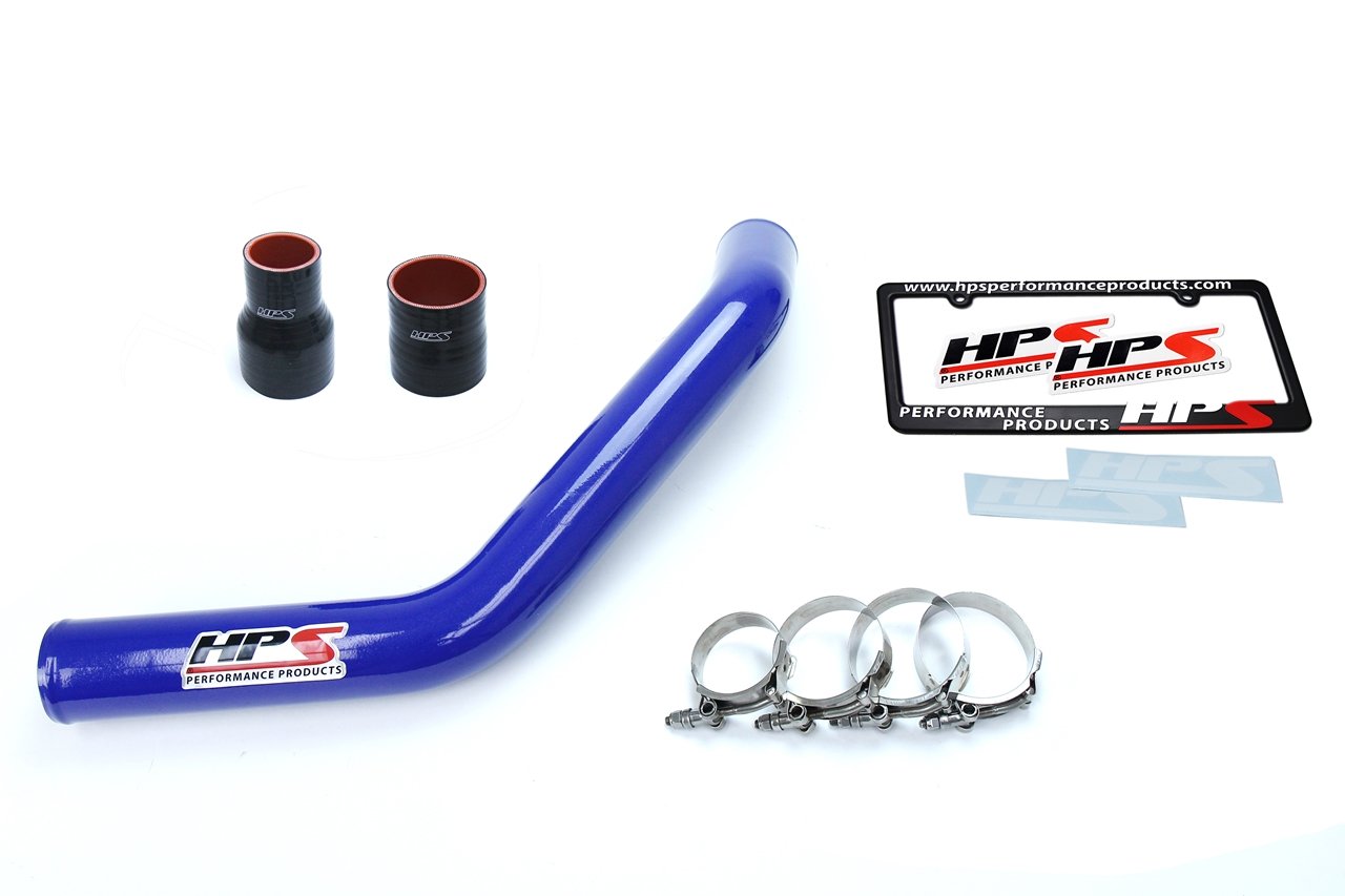 HPS Blue 2.5 inch Upper Intercooler Pipe UICP 08-15 Mitsubishi Lancer EVO 10 Turbo