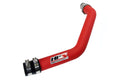 HPS 2.5" Upper Intercooler Pipe UICP, 08-15 Mitsubishi Lancer EVO X Turbo, Wrinkle Red
