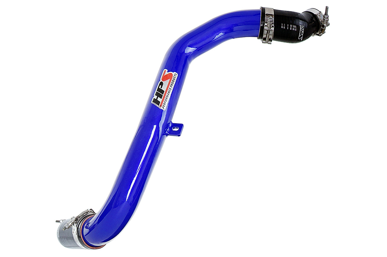 HPS 2.5" Intercooler Hot Side Charge Pipe Blue 2013-2017 Hyundai Veloster 1.6L Turbo 17-106BL
