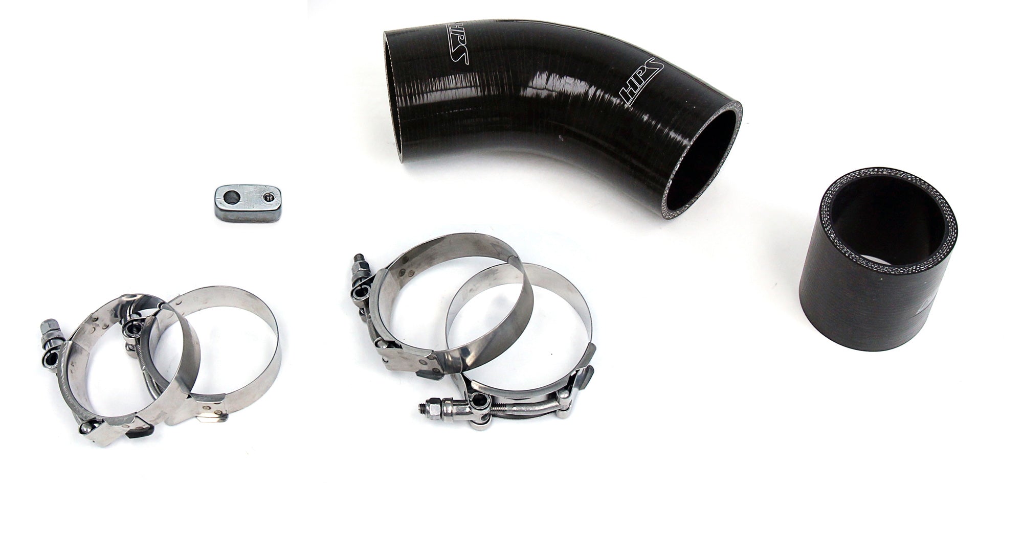 Mounting hardware is included in HPS kit to secure the charge pipe on 2018-2020 Lexus NX300 2.0L Turbo