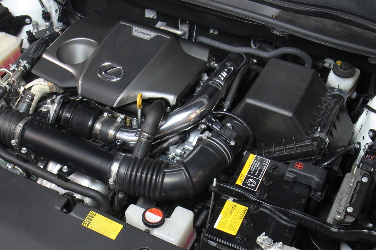 HPS BLACK Intercooler Hot Charge Pipe Turbo Boost 2018-2021 Lexus NX300 2.0L Turbo 17-110WB