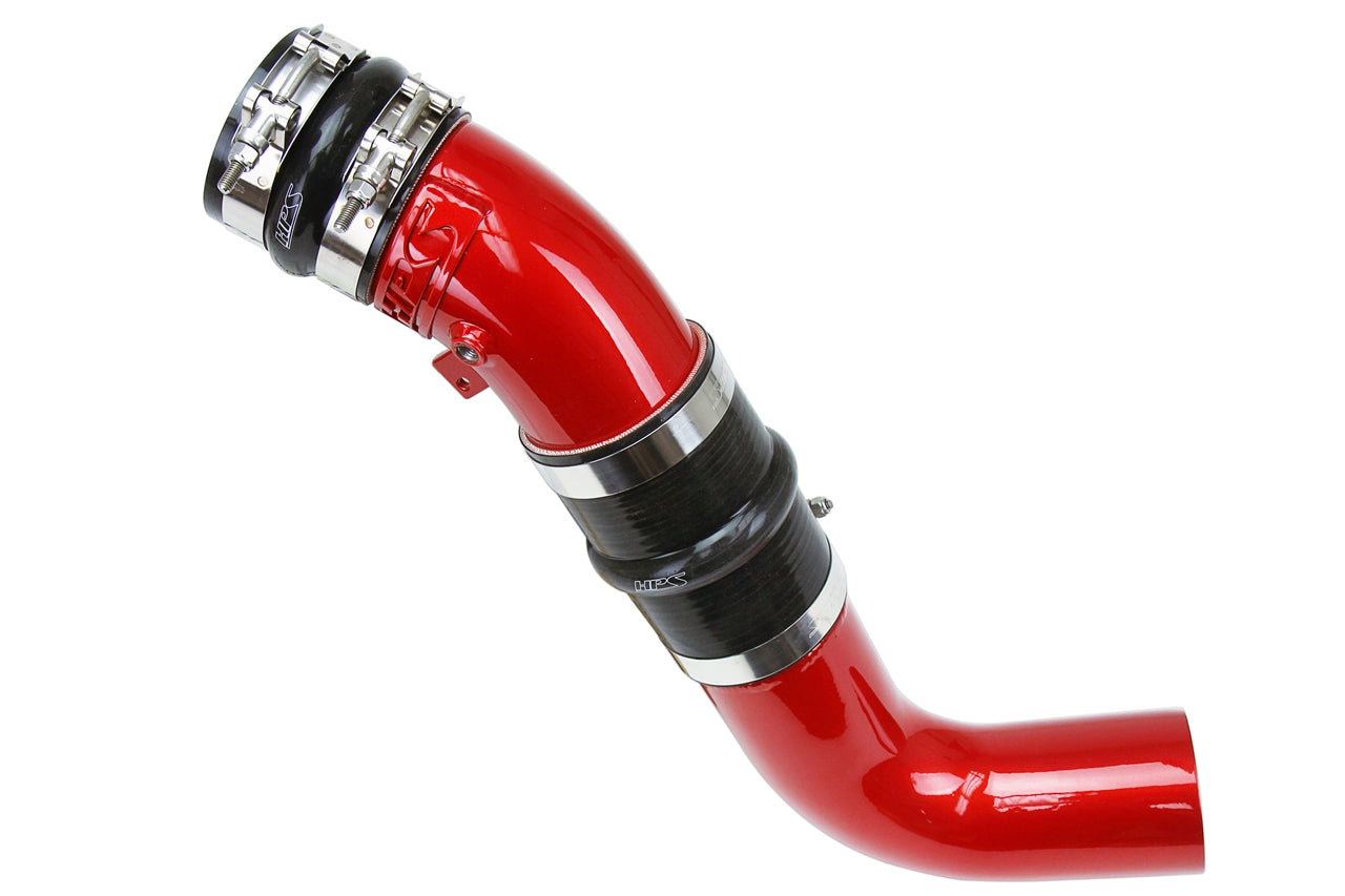 HPS Intercooler Charge Pipe Cold Side 2017-2020 Chevy Silverado 3500 HD Duramax 6.7L (L5P) Turbo Diesel , Red 17-120R