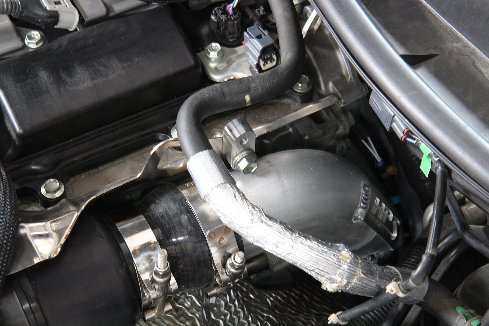 HPS Black Intercooler Hot Side Charge Pipe 2018-2022 Lexus IS300 2.0L Turbo 17-122WB