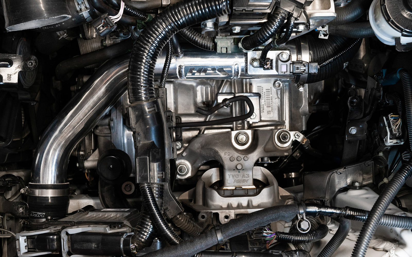 HPS Intercooler Cold Side Charge Pipe installed on 10th gen Honda Accord 2.0L Turbo 17-124
