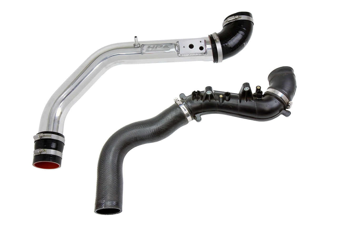 HPS Cold Side Charge Pipe VS OEM intercooler piping Acura 2019-2023 RDX 2.0L Turbo 17-124