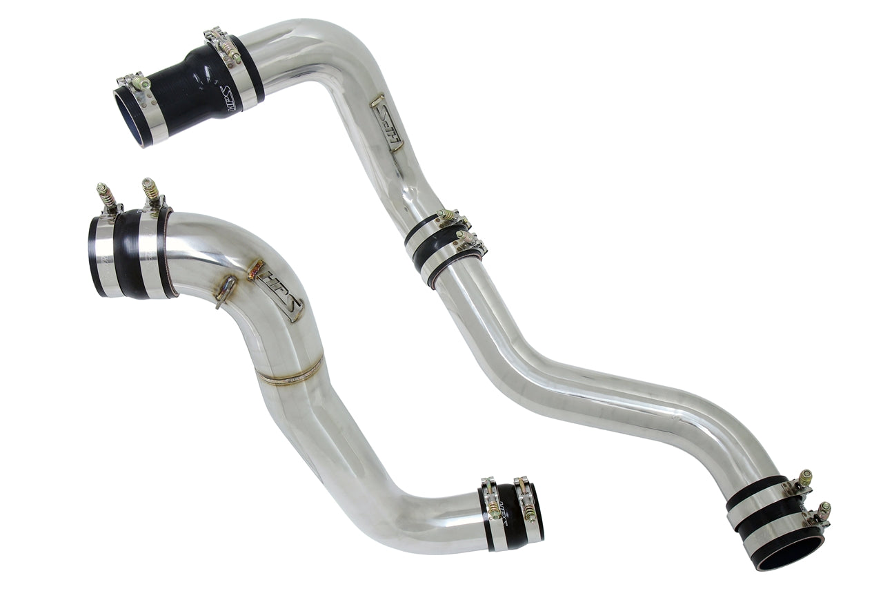 HPS Intercooler Charge Pipe Hot and Cold Side 2013-2016 Chevy Silverado 2500HD 6.6L Duramax Diesel Turbo LML 17-138P