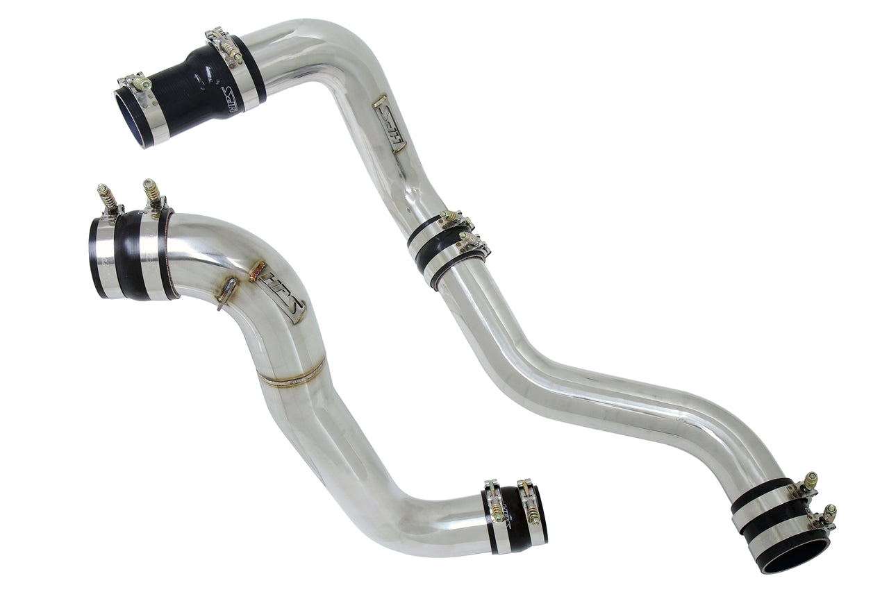 HPS Intercooler Charge Pipe Hot and Cold Side 2013-2016 GMC Sierra 3500HD 6.6L Duramax Diesel Turbo LML 17-138P