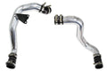 HPS Hot & Cold Side Polish Charge Pipe with Black Intercooler Boots Kit, 03-07 Ford F450 Superduty Powerstroke 6.0L Diesel Turbo 17-145P