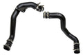 HPS Hot & Cold Side Black Charge Pipe with Black Intercooler Boots Kit, 03-07 Ford F450 Superduty Powerstroke 6.0L Diesel Turbo 17-145WB