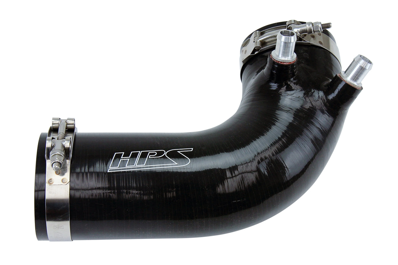 HPS Black Silicone Air Intake Kit Post MAF Hose 2008-2014 Lexus ISF V8 5.0L 18521-BLK