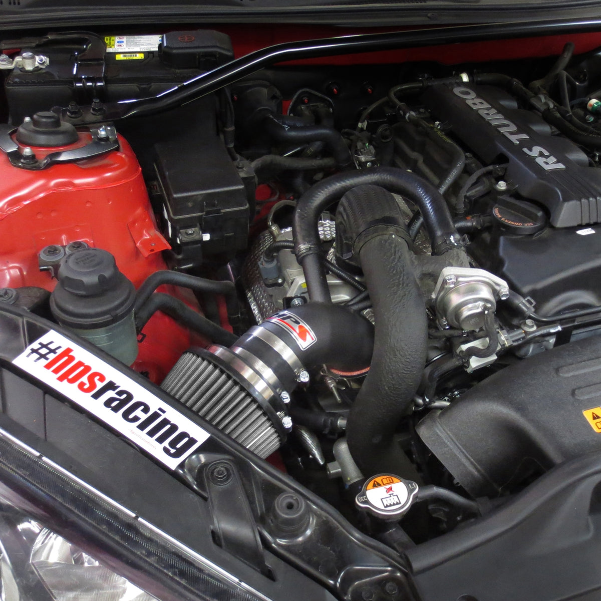 HPS Shortram Cold Air Intake Kit 2013-2014 Hyundai Genesis Coupe 2.0T ...
