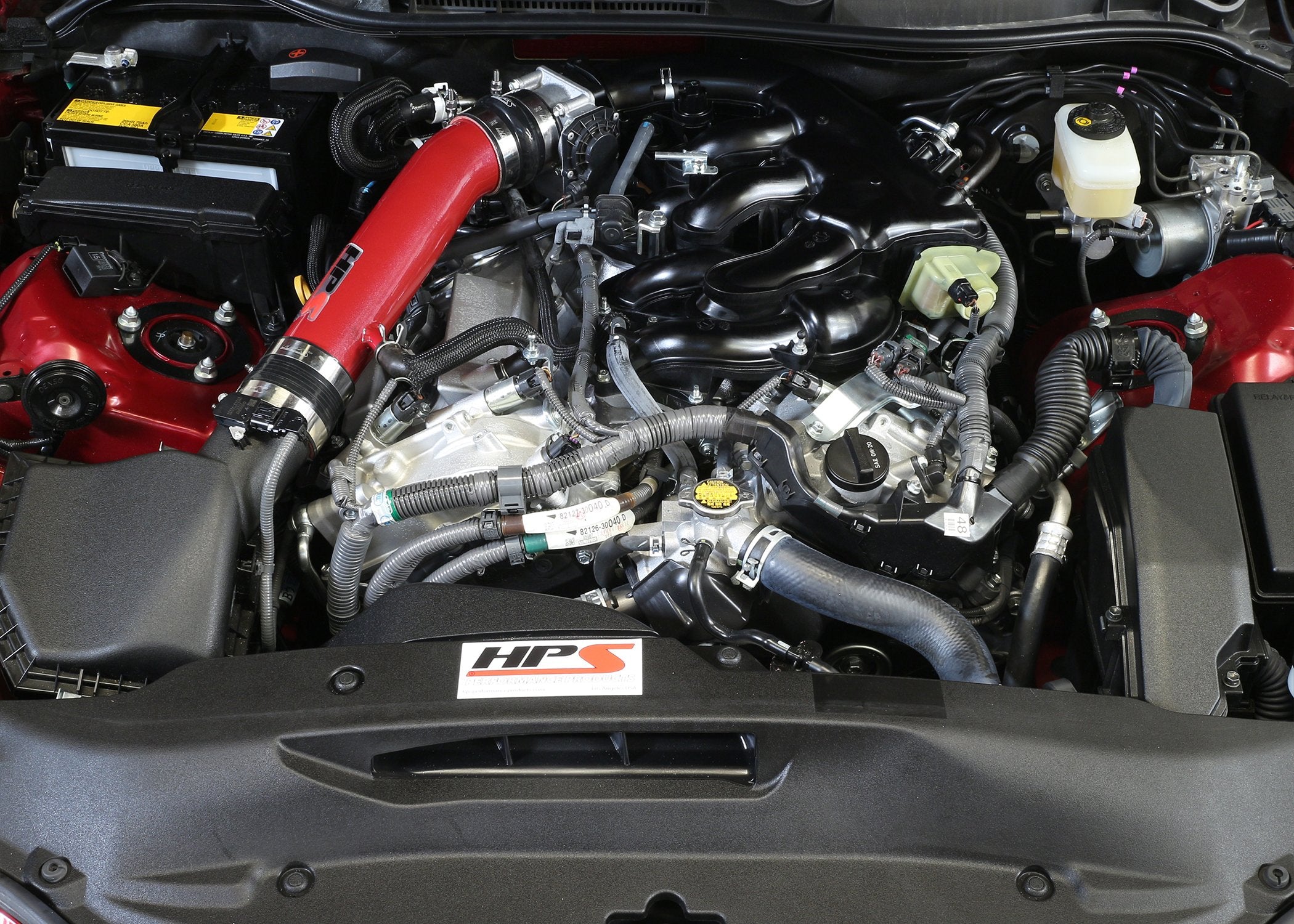 HPS Performance Post MAF Air Intake Tube Kit Installed 2014-2016 Lexus IS250 2.5L V6 Non F-Sport 27-560R