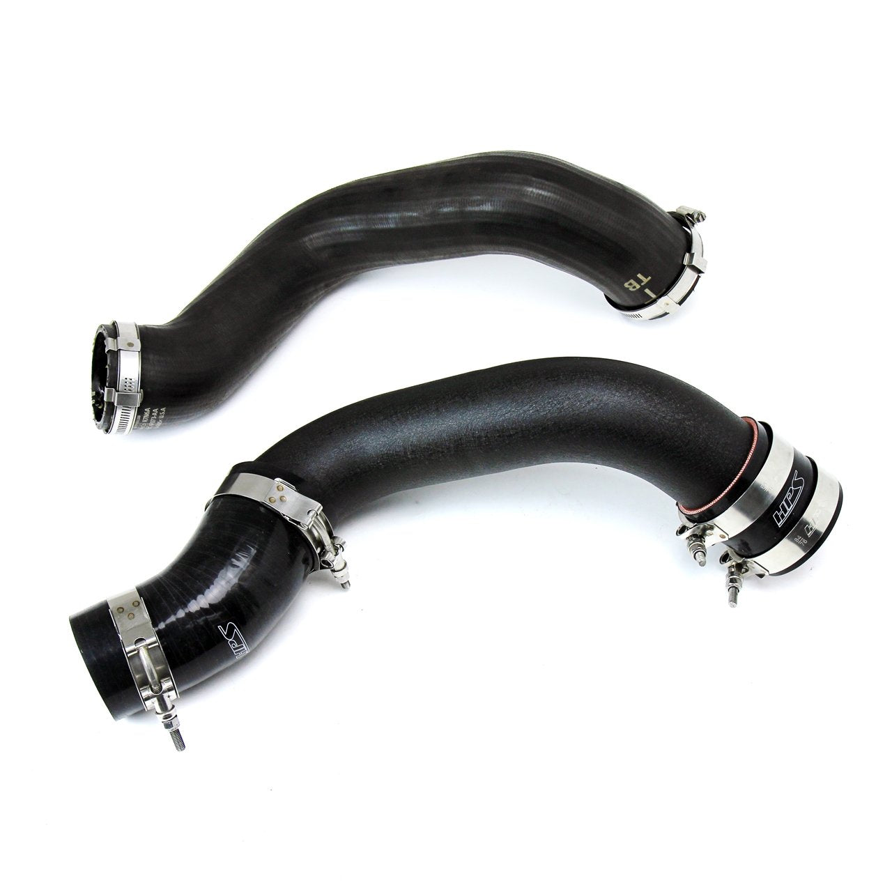 HPS Intercooler Piping vs OEM restrictive design Cold Side - 15-17 Ford Mustang Ecoboost 2.3L Turbo