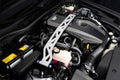HPS Performance Front Strut Bar 16-22 Lexus IS 2.0 Turbo 42-100P 42 100 Polish billet aluminum engine bay installed