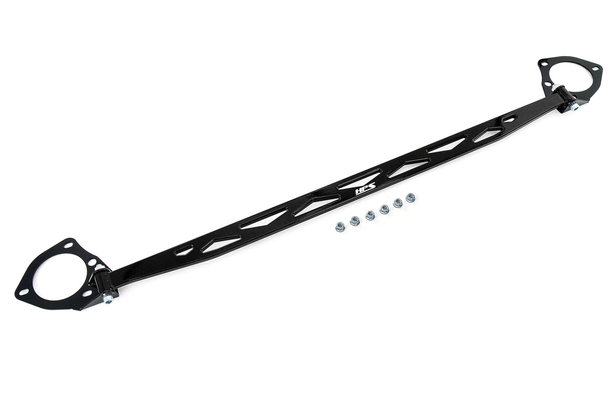 HPS Performance Black Front Strut Tower Brace Bar 2018-2022 Honda Accord 1.5 2.0 Turbo 42-104GB