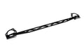 HPS Performance Black Front Strut Bar billet aluminum 2017-2023 Honda Civic Type R 2.0L Turbo 42-111GB