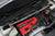 HPS Performance Polished Front Strut Bar Installed 2016-2023 Honda Civic 1.5L Turbo 42-111P