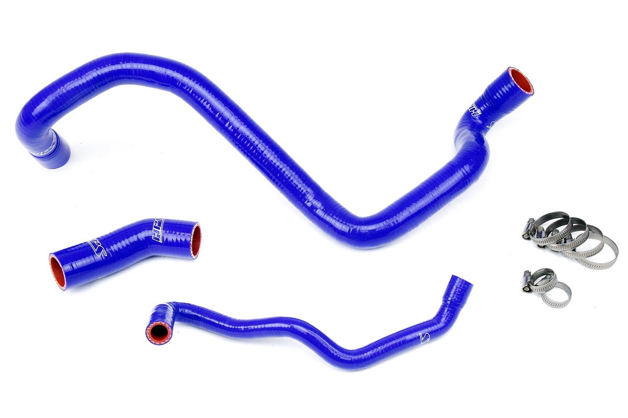HPS Blue Reinforced Silicone Radiator Hose Kit Coolant Audi 99-06 TT 225HP 57-1004-BLUE