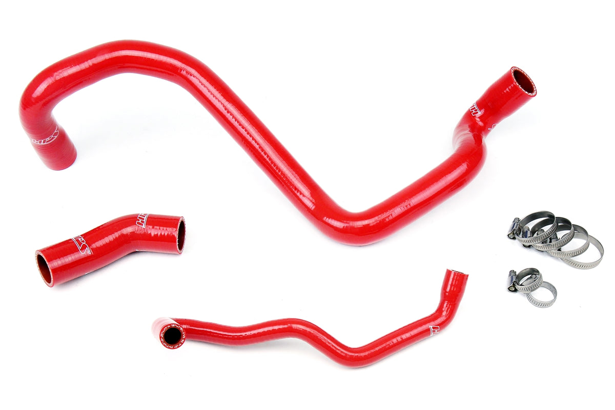 HPS Red Reinforced Silicone Radiator Hose Kit Coolant Audi 99-06 TT 225HP 57-1004-RED