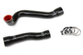 HPS Black Reinforced Silicone Radiator Hose Kit Coolant BMW 01-06 E46 M3 57-1008-BLK