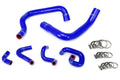 HPS Blue Reinforced Silicone Radiator and Heater Hose Kit Coolant Ford 86-93 Mustang GT / Cobra 57-1010-BLUE