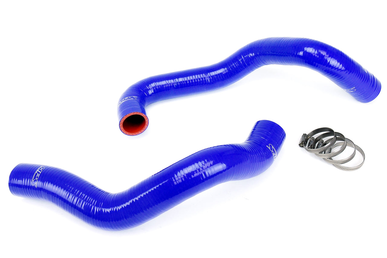 HPS Blue Reinforced Silicone Radiator Hose Kit Coolant Ford 94-95 Mustang GT Cobra 57-1011-BLUE