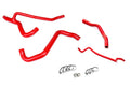 HPS Red Reinforced Silicone Radiator Hose Kit Coolant Ford 07-10 Mustang GT V8 57-1014-RED