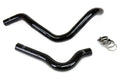 HPS Black Reinforced Silicone Radiator Hose Kit Coolant Honda 99-00 Civic Si 57-1019-BLK