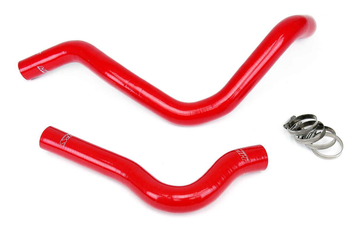 HPS Red Reinforced Silicone Radiator Hose Kit Coolant Honda 99-00 Civic Si 57-1019-RED