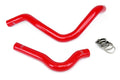 HPS Red Reinforced Silicone Radiator Hose Kit Coolant Honda 92-00 Civic B16 57-1019-RED