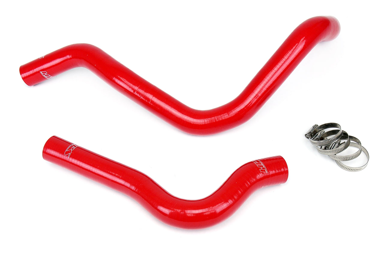 HPS Red Reinforced Silicone Radiator Hose Kit Coolant Honda 92-00 Civic B16 57-1019-RED