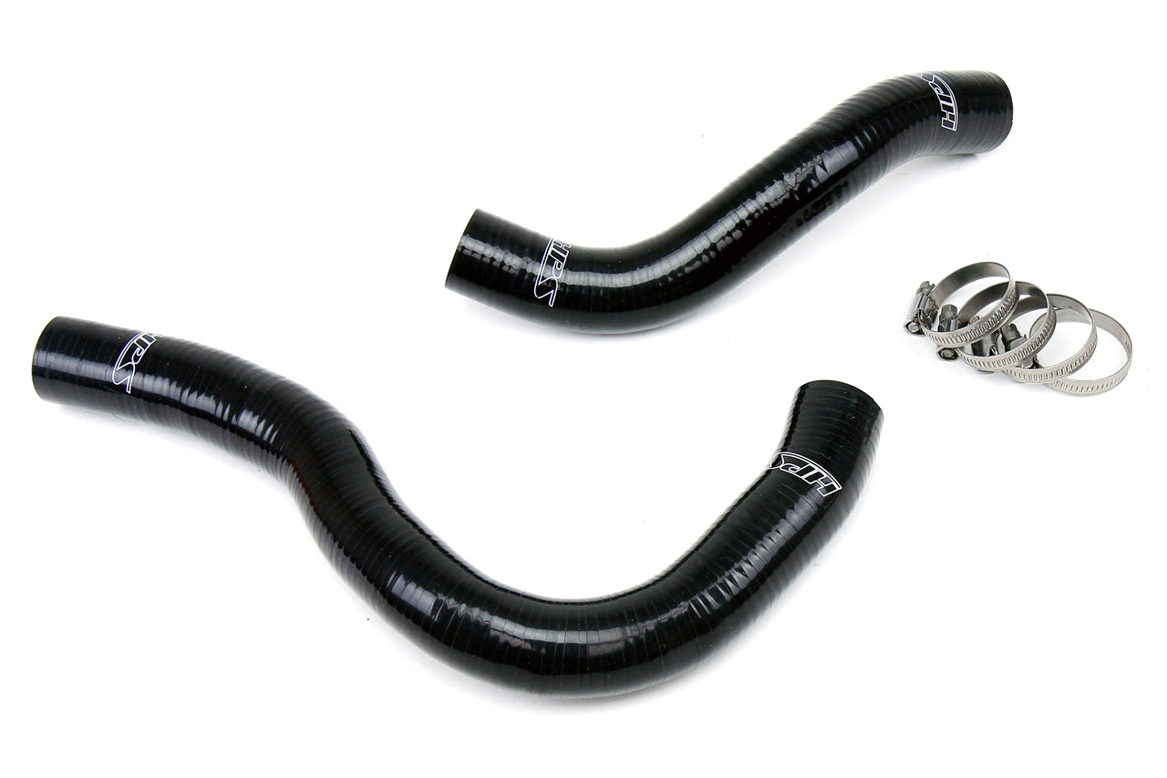 HPS Black Reinforced Silicone Radiator Hose Kit Coolant Honda 02-05 Civic Si 57-1020-BLK